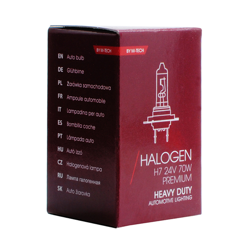 H7 PX26d 24V 70W HALOGEN PREMIUM HEAVY DUTY 1τεμ