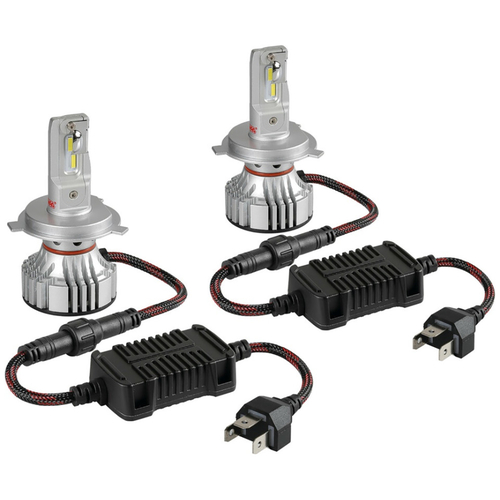 H4 9-32V 6.500K 6.000lm 72W P43t HALO LED SERIE 7 COMPACT 16LED CREE LED KIT - 2 ΤΕΜ.