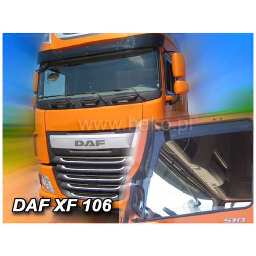 DAF XF 106 2013+ ΖΕΥΓΑΡΙ ΑΝΕΜΟΘΡΑΥΣΤΕΣ ΦΟΡΤΗΓΟΥ ΑΠΟ ΕΥΚΑΜΠΤΟ ΦΙΜΕ ΠΛΑΣΤΙΚΟ HEKO - 2 ΤΕΜ.