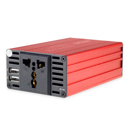 INVERTER 24-230V max300W-peak600W ME 2 USB AMiO – 1 ΤΕΜ.