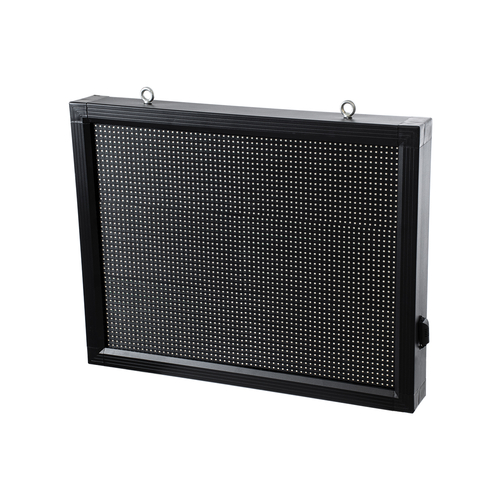 GloboStar® DISPLAY 90286 LED Scrolling Display 64x48cm - Κυλιόμενη Ψηφιακή Πινακίδα / Επιγραφή Μονής Όψης P10 LED SMD AC 220-240V - Λειτουργία μέσω Wi-Fi με Εφαρμογή APP - Αισθήτηρας Θερμοκρασίας και Υγρασίας - Αδιάβροχο IP65 - Μ72 x Π9 x Υ56cm - Κόκκινο - 1 Χρόνο Εγγύηση