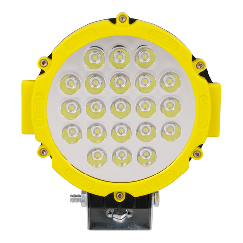 GloboStar® 85411 PRO Series Προβολέας Εργασίας Κίτρινος - Working Light για Αυτοκίνητα & Φορτηγά LED CREE XBD 63W 6300lm DC 10-30V Αδιάβροχος IP65 Ψυχρό Λευκό 6000K