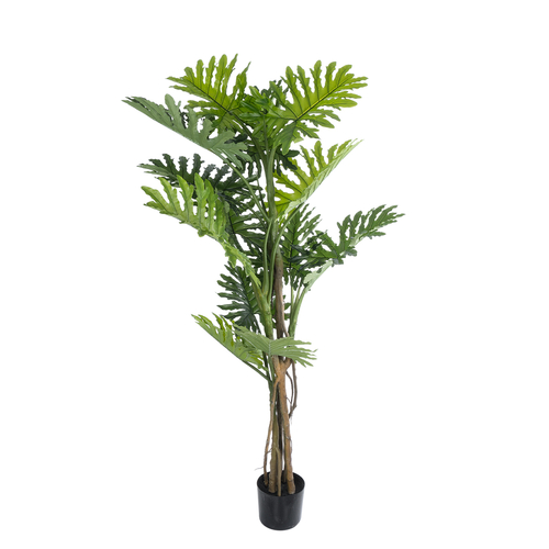 GloboStar® Artificial Garden PHILODENDRON 20684 Τεχνητό Διακοσμητικό Φυτό Φυλλόδενδρο Υ150cm