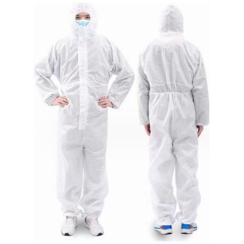 DISPOSABLE COVERALL WITH HOOD