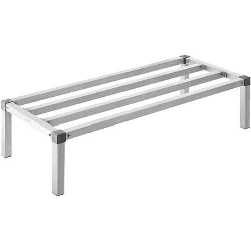 Βάση αλουμινίου VEVOR Dunnage Stationary Dunnage Rack 48” x 20” x 12” ράφι αποθήκευσης