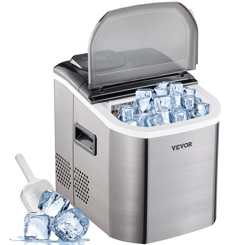 VEVOR Countertop Ice Maker Water Dispenser 40 lbs Φορητή μηχανή παγομηχανής