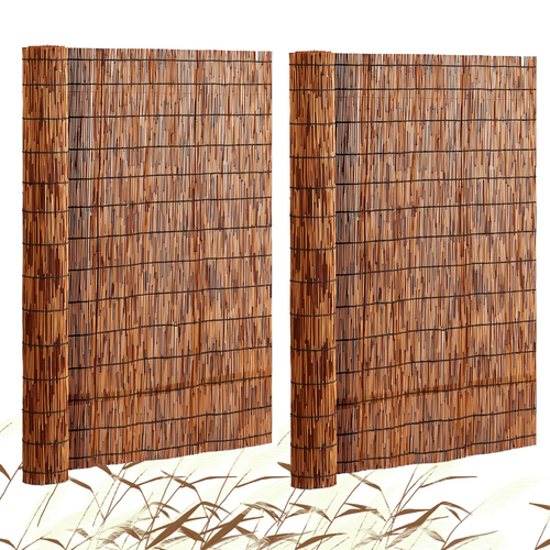 VEVOR 2-pack Reed Fence Landscaping Privacy Blind Fence Screen 16,4&#039; x 4&#039;