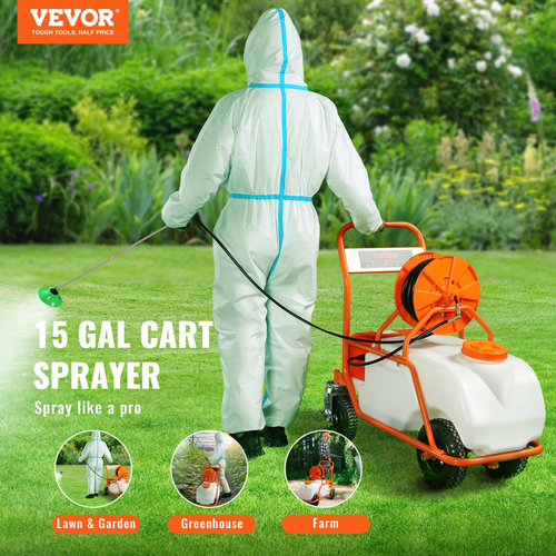 VEVOR Sprayer Pressure Sprayer Backpack Sprayer Garden Sprayer 60L 0-90PSI