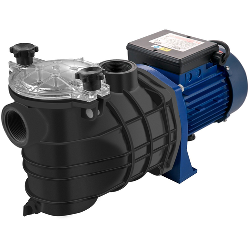 VEVOR 1 HP Pool Pump, 15000 L/h 750W Pool Pump Αντλία πισίνας In/Ground Swimming Pool with Strainer Basket Pump Pool Motor for Clean Swimming Pool αντλία φίλτρου νερού πισίνας 1,97&quot; εισόδου/εξόδου με 2 σωλήνες τοποθέτησης