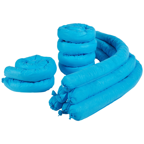 VEVOR Universal Absorbent Sock Water Absorbing Snake 20 Gal 12 τμχ 3&quot; x 47,24