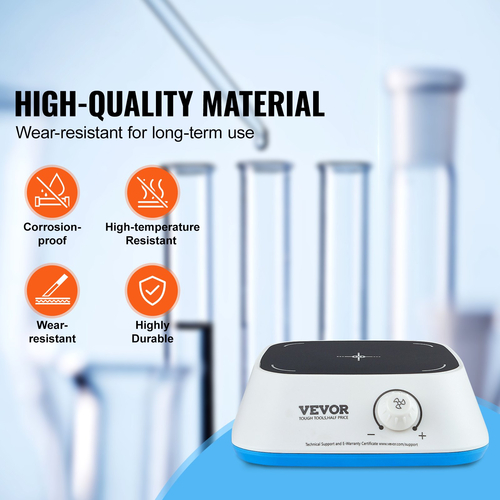 VEVOR Magnetic Stirrer Stir Plate Kit 0-2000 RPM Ρυθμιζόμενη ταχύτητα Max 3000mL