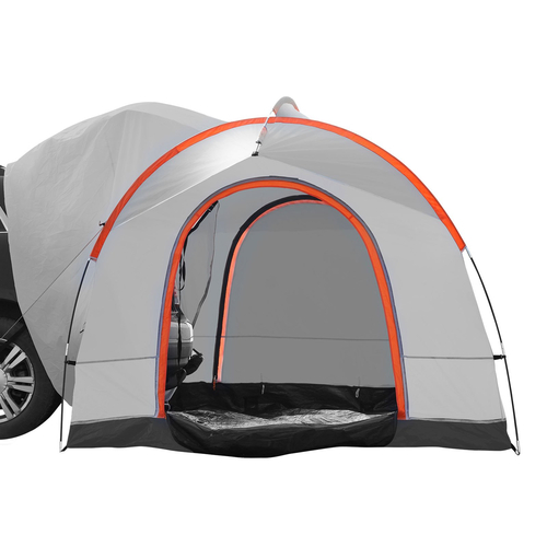 Σκηνή κάμπινγκ VEVOR SUV, Εξάρτημα 8&#039;-8&#039; SUV Tent Attachment για Κάμπινγκ με στρώμα βροχής και τσάντα μεταφοράς, αδιάβροχη σκηνή φορτηγού διπλής στρώσης PU2000mm, φιλοξενία 6-8 ατόμων, πίσω σκηνή για Van Hatch πίσω πόρτα