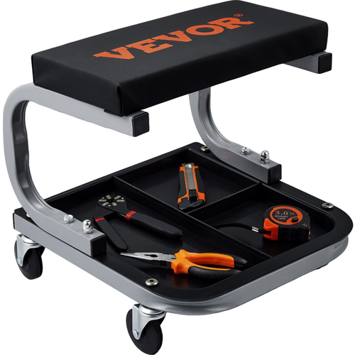 VEVOR Mechanics Σκαμπό γκαράζ 250 LBS Mechanic Creeper Seat Under Car Tool Tray