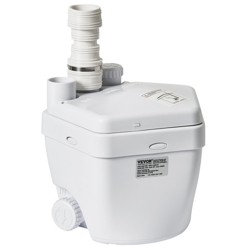 VEVOR Utility Sink Pump Σύστημα αντλίας αποστράγγισης νεροχύτη πλυντηρίου 200W 1500GPH Έξοδος 18ft Head 1-1/2&quot; Έξοδος χαμηλής αποστράγγισης Ανθεκτικό στη διάβρωση Χαμηλό θόρυβο για υπόγεια βίλας, πλυντήρια ρούχων, πολυχρηστικούς νεροχύτες και μπάρες