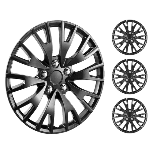 VEVOR 16&quot; Κάλυμμα τροχού Hubcaps Σετ 4 στιβαρών καπακιών για όλες τις καιρικές συνθήκες