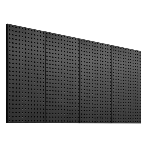 VEVOR Metal Pegboard Panels 4 panels 24&quot; x 12&quot; Wall Organizer for Garage Tool