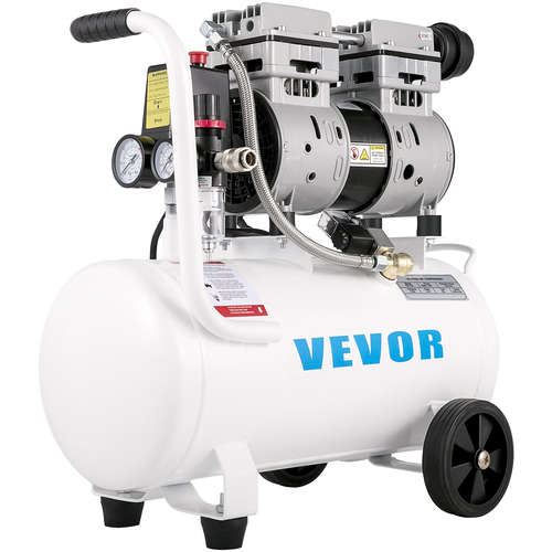 VEVOR Air Compressor 5,5 Gallon, φορητός αεροσυμπιεστής 1 HP, Αεροσυμπιεστής χωρίς λάδι Steel Tank 750W, Pancake Air Compressor 115 PSI, Ultra Quiet Compressor για επισκευή στο σπίτι, Φούσκωμα ελαστικών