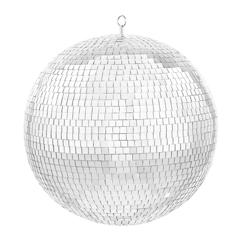 VEVOR Mirror Disco Ball 20 In Silver Party Μεγάλη Ντίσκο Μπάλα με κρεμαστό δαχτυλίδι