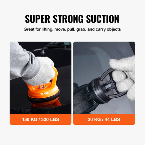 VEVOR 3PCS Car Body Dent Puller Suction Repair Pull Ding Remover Sucker Cup Tool