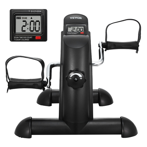 VEVOR Under Desk Bike Pedal Exercise Mini Exercise Bike for Arm Leg Exercise