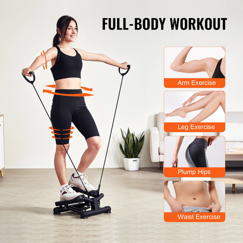 VEVOR Stair Stepper για άσκηση στο σπίτι Mini Twist Stepper Resistance Band