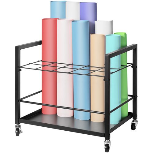 VEVOR Blueprint Storage Rack 20 Slots Θήκη αρχείων ρολού για κινητά για αρχιτεκτονικά