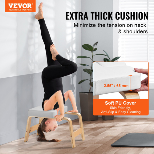 VEVOR Yoga Headstand Πάγκος Inversion Chair Άσκηση Προπόνηση γυμναστικής