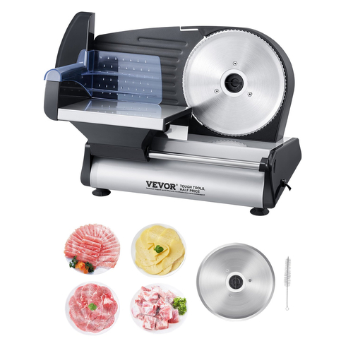 VEVOR Meat Slicer 180W 7,5&quot; Electric Deli Food Slicer for Meat Bread Cheese