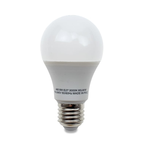 Λάμπα LED 9W (60W) 3000K E27