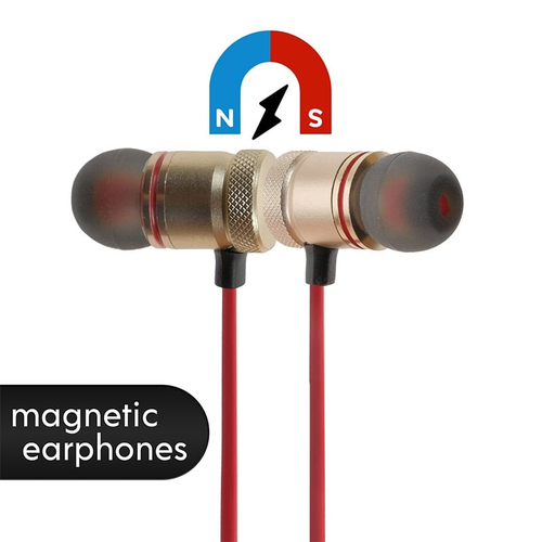 BT Sport Magnetic Handsfree RY-1 Red