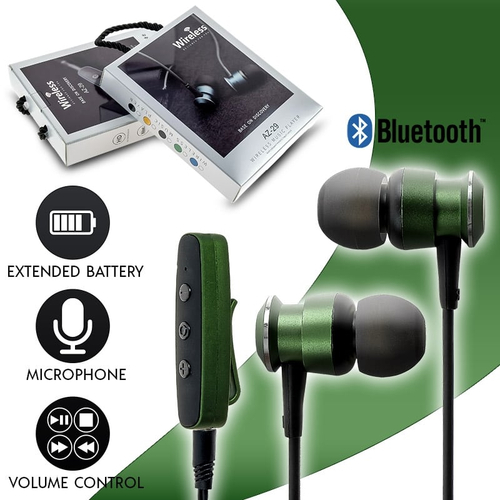 Magnetic BT Headset AZ-29 Green