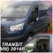 FORD TRANSIT 8 2013+ ΚΟΝΤΟ ΖΕΥΓΑΡΙ ΑΝΕΜΟΘΡΑΥΣΤΕΣ ΑΠΟ ΕΥΚΑΜΠΤΟ ΦΙΜΕ ΠΛΑΣΤΙΚΟ HEKO - 2 ΤΕΜ.