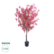 GloboStar® Artificial Garden BOUGAUVILLEA 20665 Τεχνητό Διακοσμητικό Φυτό με Ανθη Μπουκανβίλιας Φουξ Υ180cm