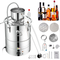 VEVOR Essential Oil Still Water Distiller 13Gal with Thumper Keg &amp; Water Pump