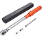 VEVOR Ροπόκλειδο, 3/8 ιντσών Drive Click Torque Wrench 10-80ft.lb/14-110n.m, Σετ δυναμόκλειδο με δυνατότητα ρύθμισης διπλής κατεύθυνσης, κιτ ροπόκλειδου μηχανικής ζυγαριάς διπλού εύρους με ράβδο επέκτασης προσαρμογέων