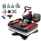 VEVOR Heat Press Machine Machine Sublimation 15 x 12 ιντσών 11 σε 1 κιτ θερμικής πρέσας